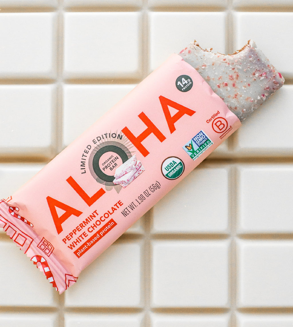 Peppermint White Chocolate - Protein Bars (Out of stock)