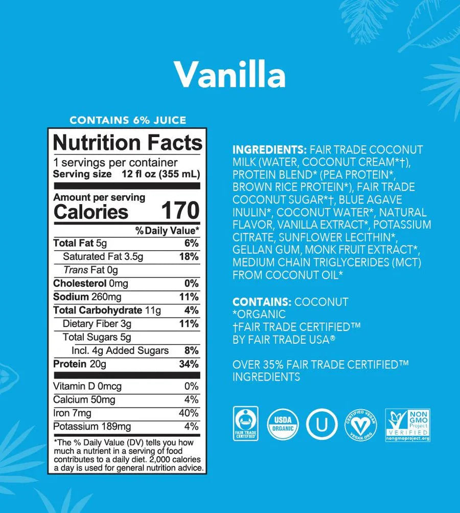 ALOHA Protein Drink Variety Pack (Pack of 12)